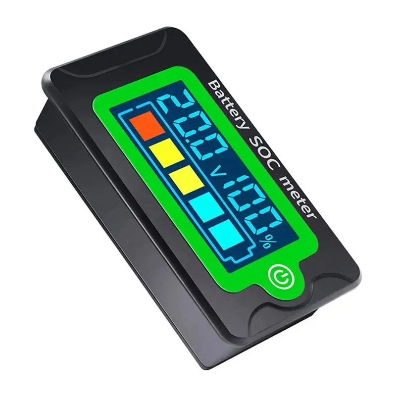DTB7 Waterproof Digital LCD Voltmeter Battery Capacity Tester DC8-100V 12V 24V 36V 48V 72V Voltage Indicator