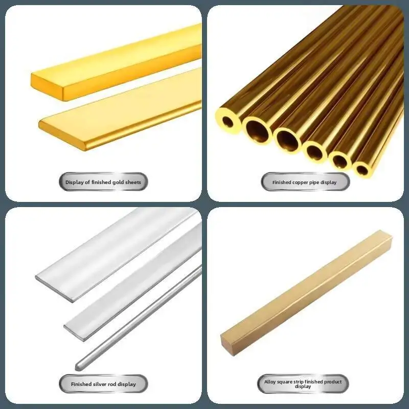 High-density Machine Precious Metal Bottom Pulling Continuous Casting Equipment Small Vacuum Anti-oxidation