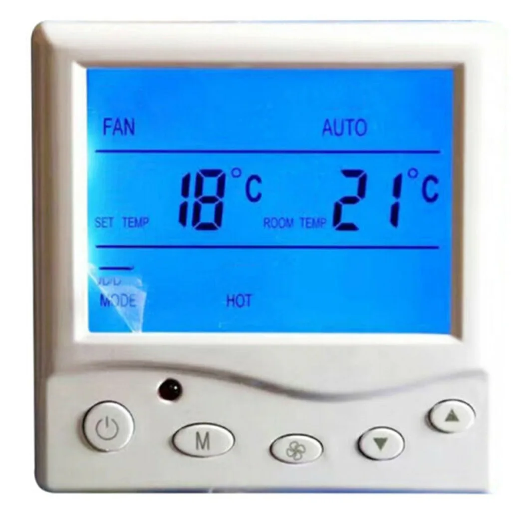 Termostato interior Termostato digital Termostato 220V Modos de viento Controlador de calefacción de suelo digital Calefacción interior