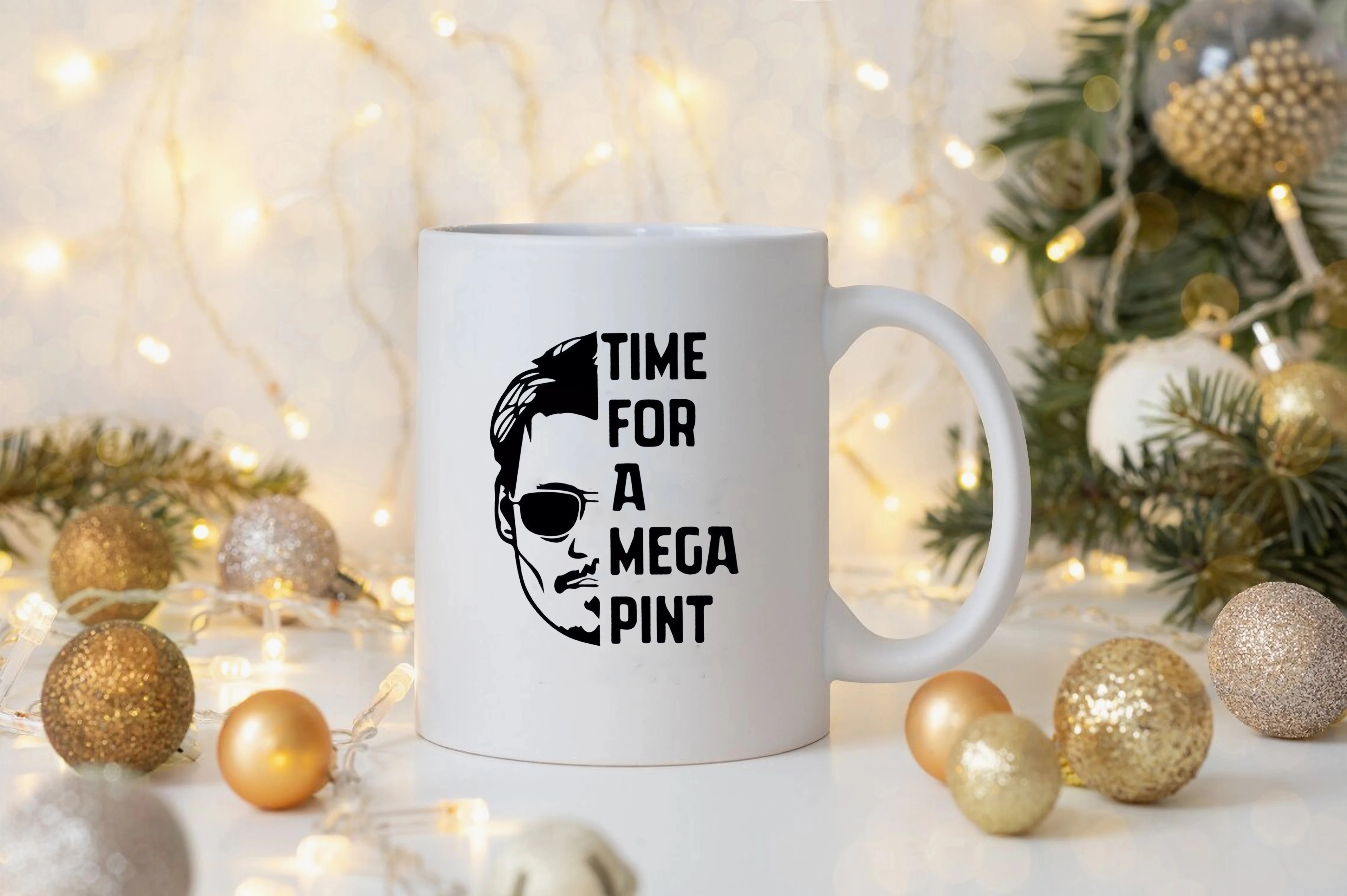 Time For a Mega Pint mug Funny Johnny Depp coffee mug Justice for Johnny Depp Wine Lover ceramic mug Sarcastic mug