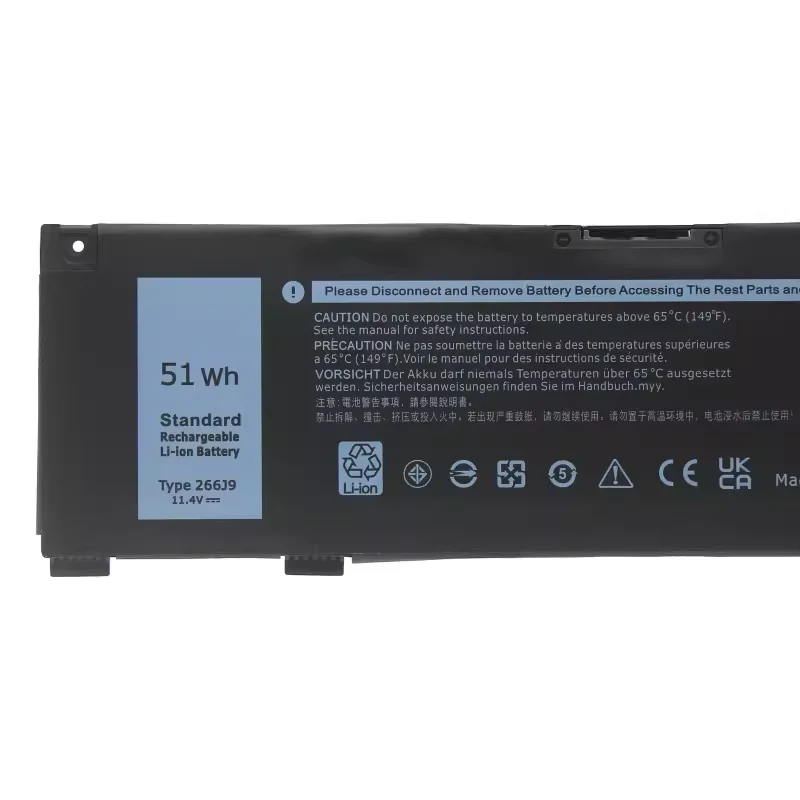 

Аккумулятор для ноутбука NG CO 266J9 для Dell G3 15 3590 Ins 15PR-1545W 1548BR 1645 Вт 1648BR 1742BR 1748BR