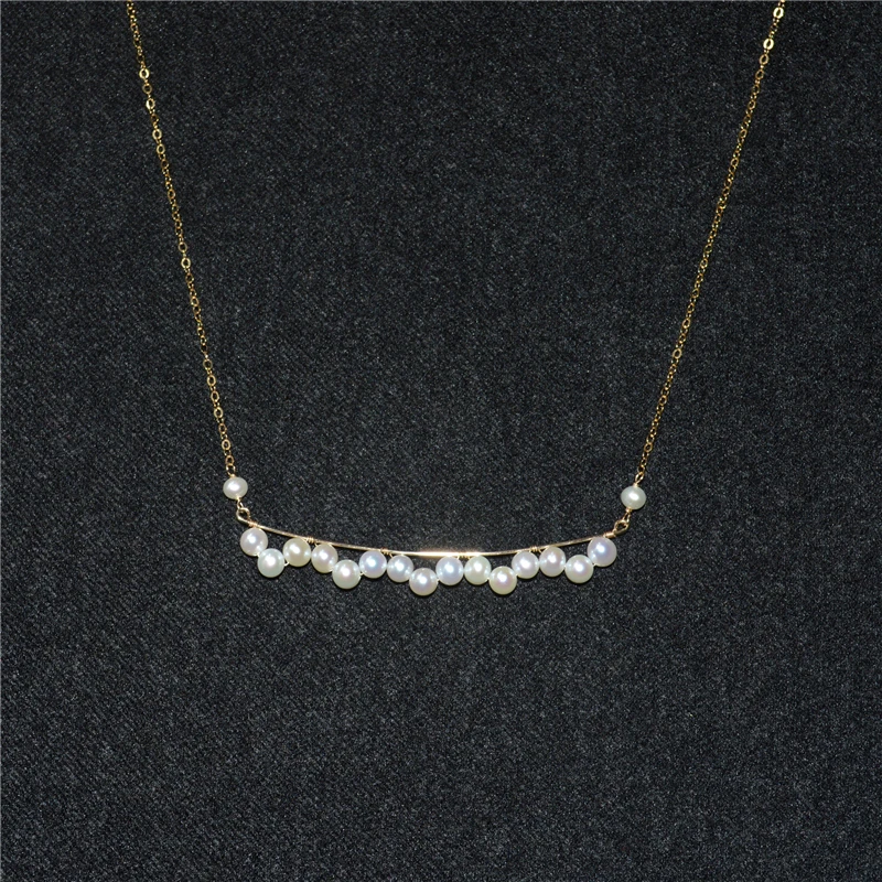 Lii Ji 14K Gold Filled Real Pe - Charm Necklace Dainty review and price