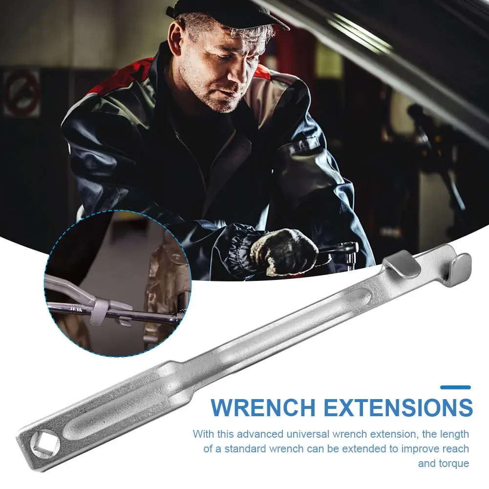 Wrench Extender Tool Extra Long Torque Adaptor Extension Bar Tool Torque Spanner Extension Heavy Duty Spanner Extender