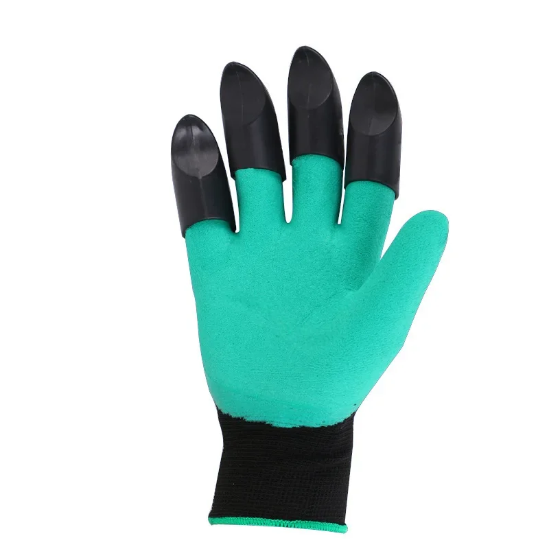 Gardening Gloves With Claws Breathable Waterproof Working Digging Planting Sting-Resistant Non-slip Protective Latex Gloves