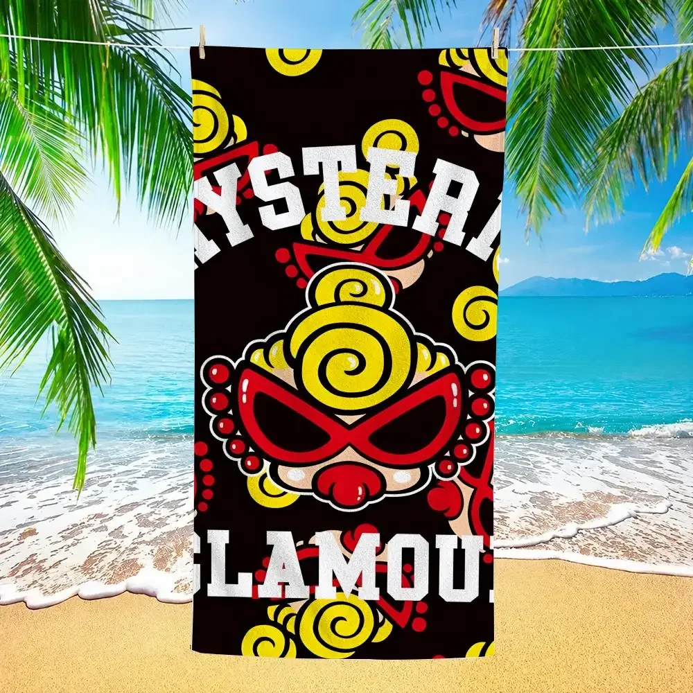 Fashion H-Hysteric Brand M-Mini-S Towel Microfiber Thin Lightweight Absorbent Quick Dry For Beach Swimming Bath Sports Travel