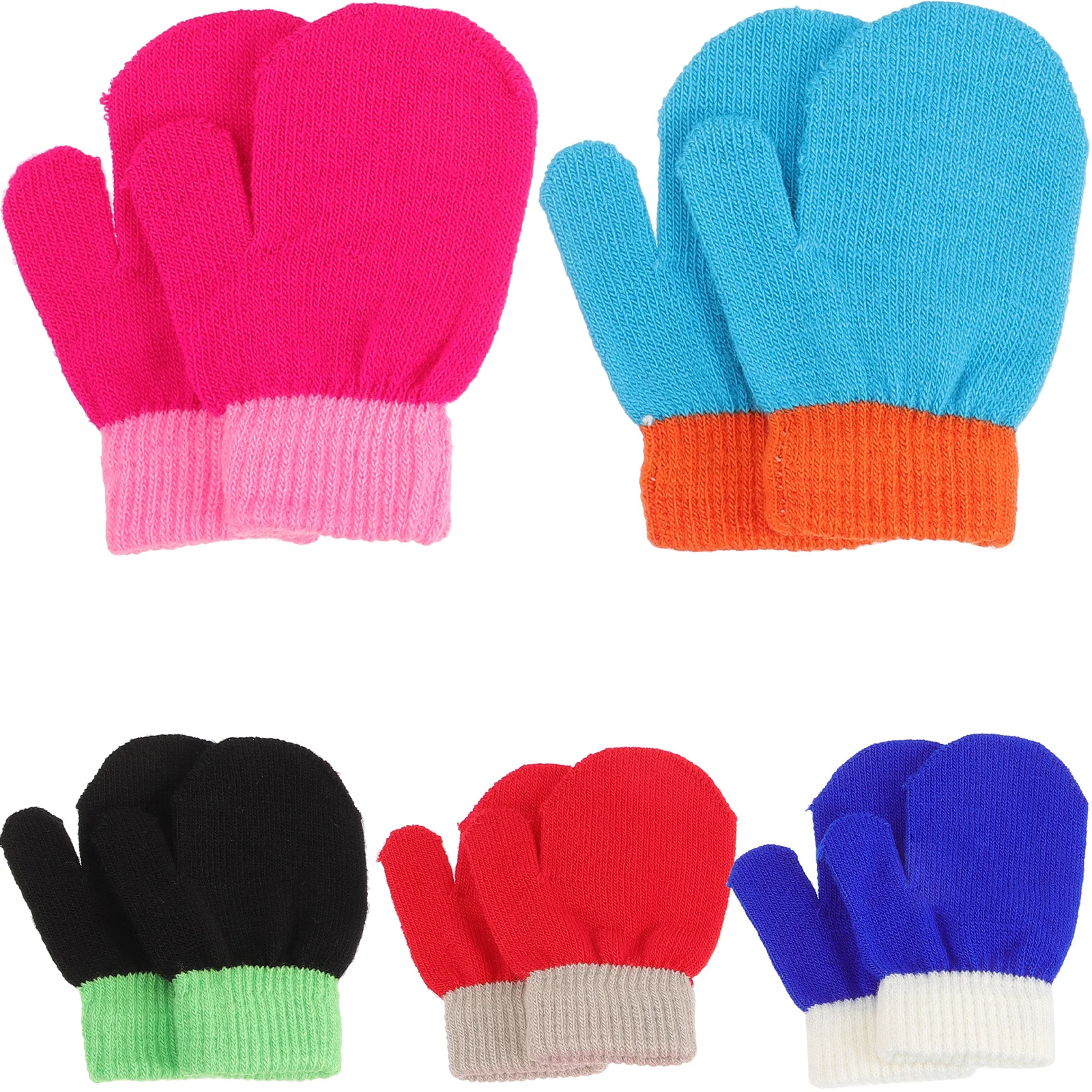 Рисунок 2 - 5 пар детских зимних перчаток