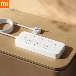 Xiaomi Mijia 67W GaN Fast Charging Power Strip Sockets 9 Ports Big Plug Extension Patch Board USB A C Fast Charger 10A 2500W