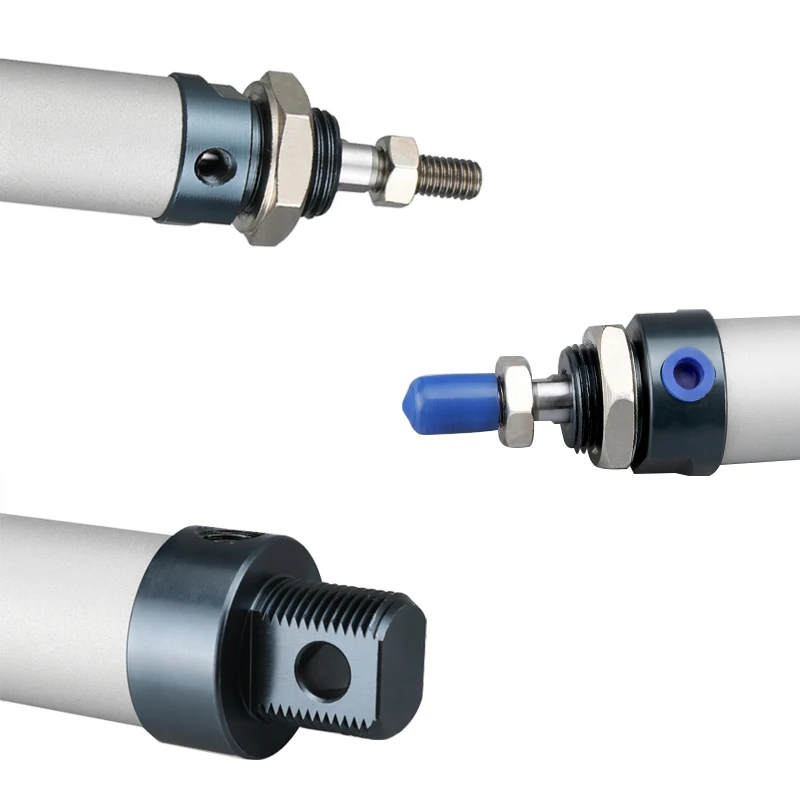 Pneumatic Mini Cylinder MAL 16/20/25/32mm Bore 25/50/75/100/200/300/400/500mm Stroke Single Lever Pneumatic Air Cylinder