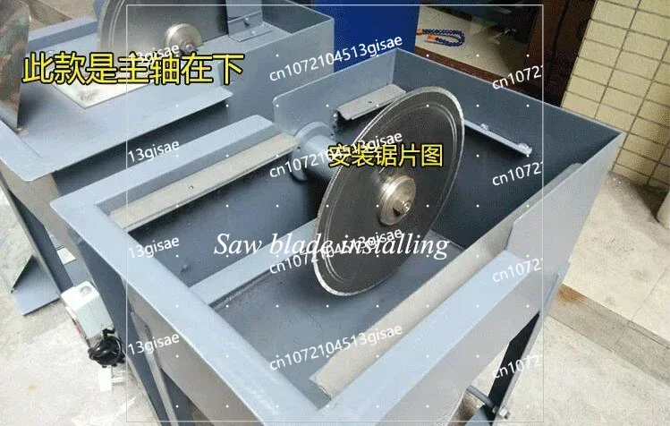 Cutting Machine 2200W Desktop Water Cutting Machine Jade Agate Stone Desktop Saw Handmade Stone Desktop Saw