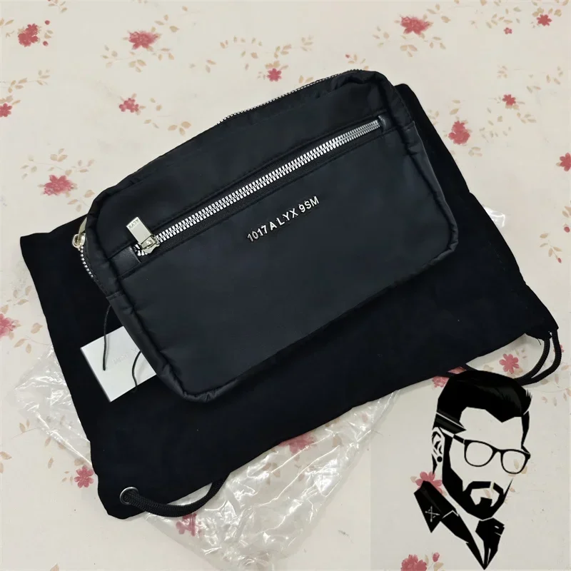 

черная поясная сумка из нейлоновой ткани ALYX, высококачественный рюкзак на молнии для мужчин и женщин, для активного отдыха