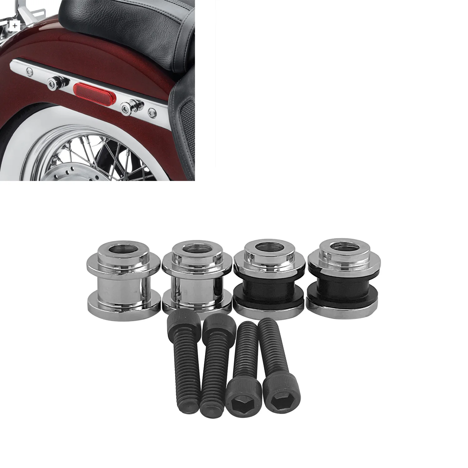 

Съемная стойка для Harley Softail Slim Heritage Class FLDE FLHC FLSL FXBB FXFB FLSB FXLR FXST 18-UP