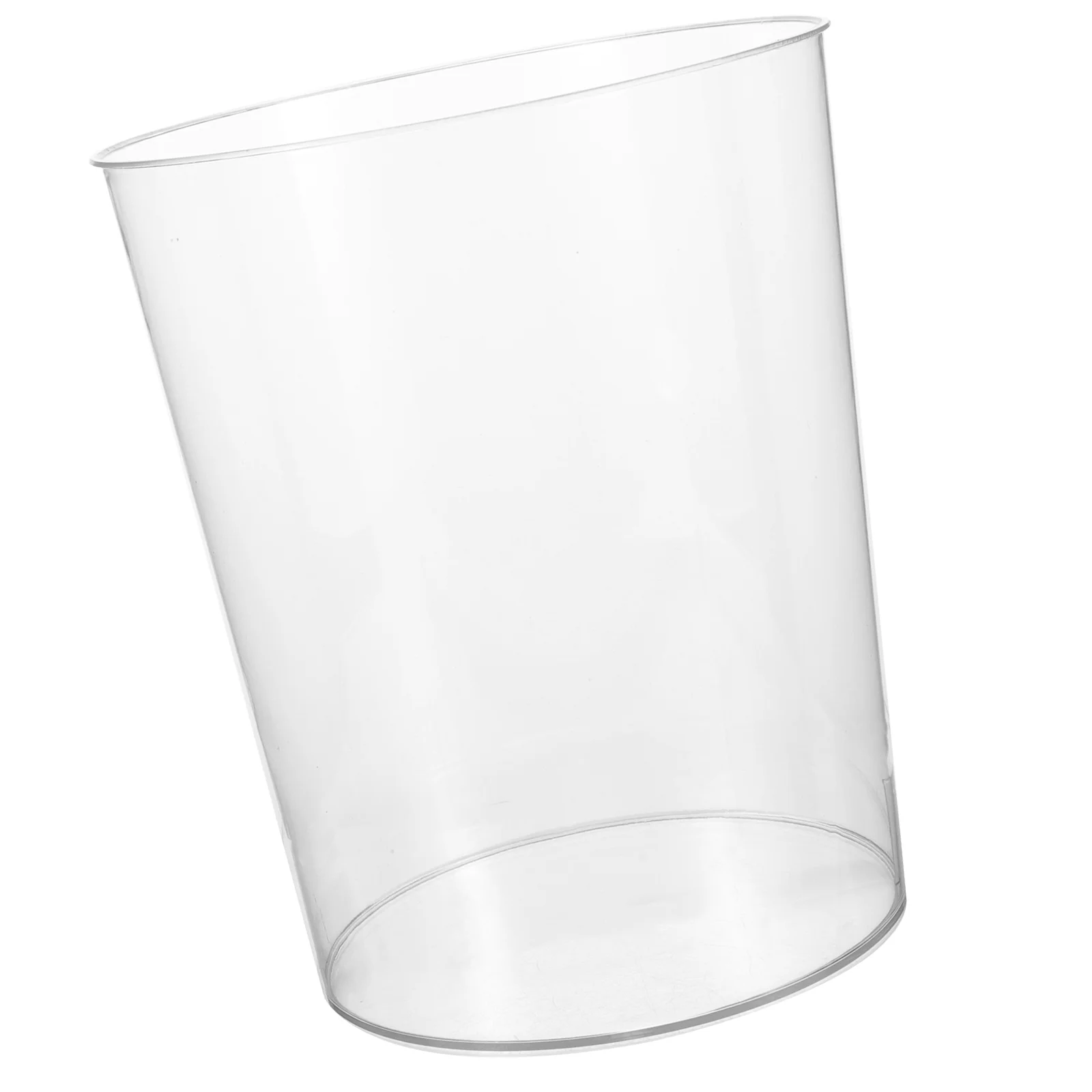 Waste Container Garbage Can Trash Cans Minimalist Bin Clear The Pet Transparent Rubbish Baby Outdoor Trashcan