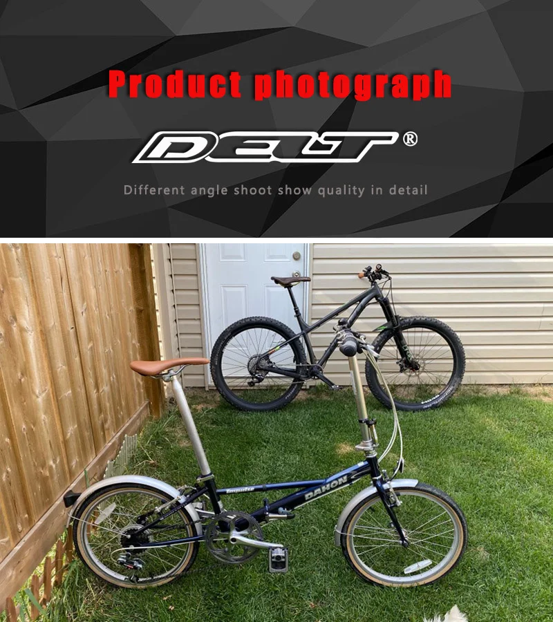 DELT دراجة السرج MTB الطريق دراجة قابلة للطي BMX في الهواء الطلق العام الرجال النساء عادية لينة أجزاء مقعد بولي PU