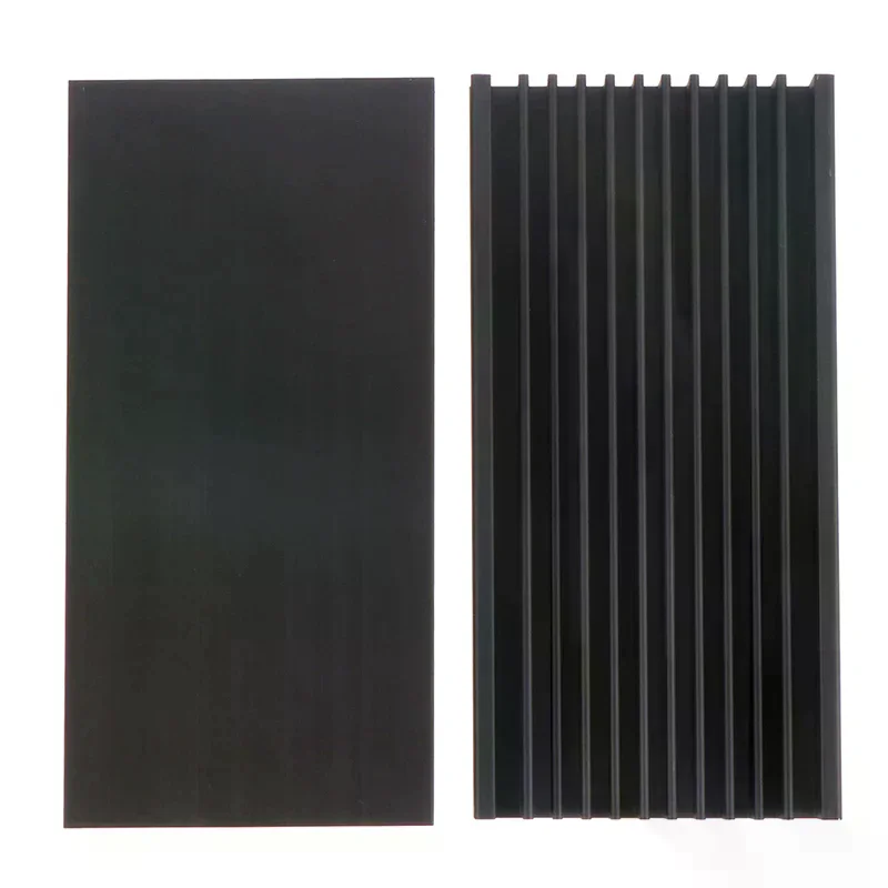 1Pc 50*100*12.7mm Aluminum Heatsink Cooler Radiator For High Power LED IC Fan Power Amplifier Heat Sink