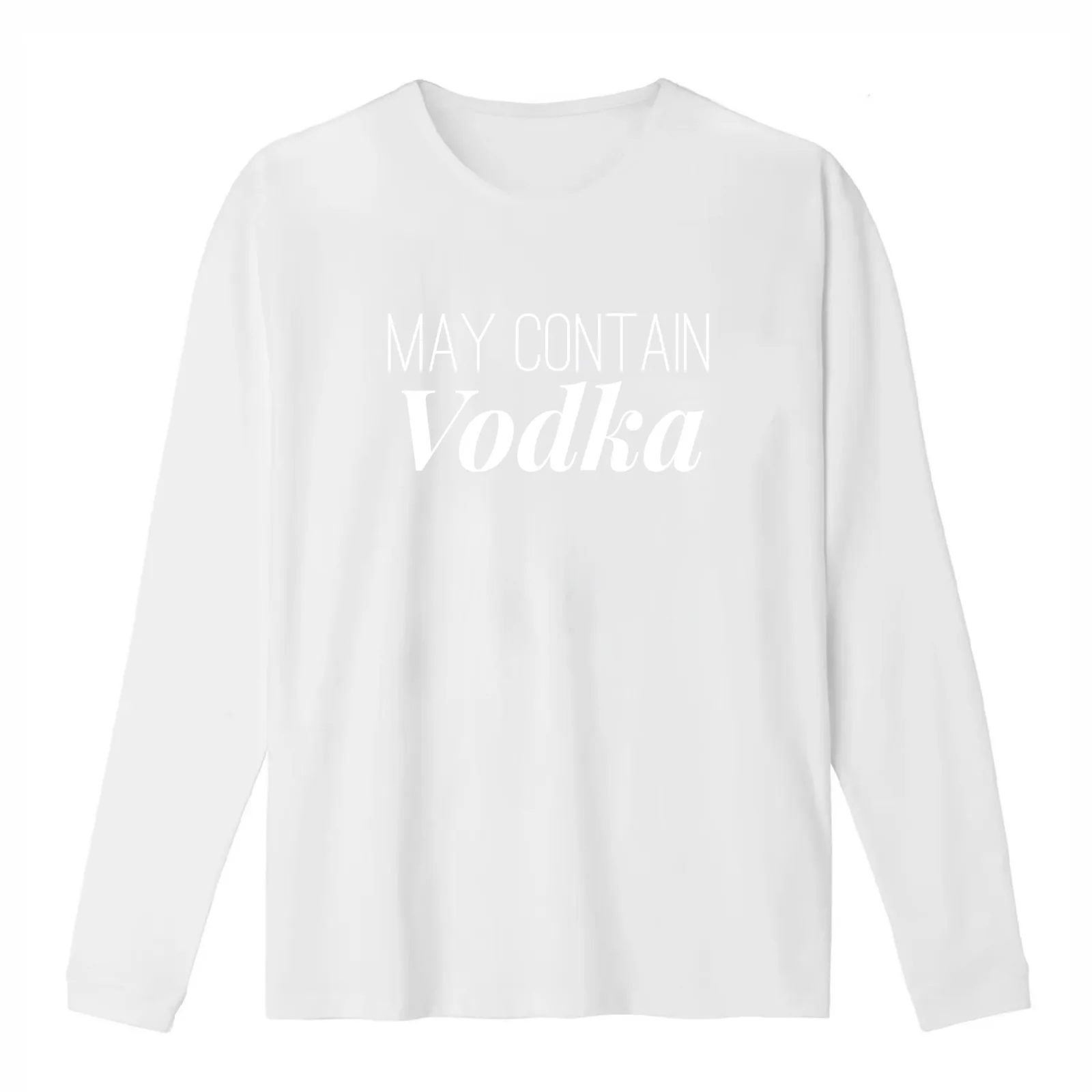 May contain Vodka T-Shirt Summer Casual Cotton Tee Oversized Streetwear Tops Vintage Graphic Print Loose Fit Short Sleeve