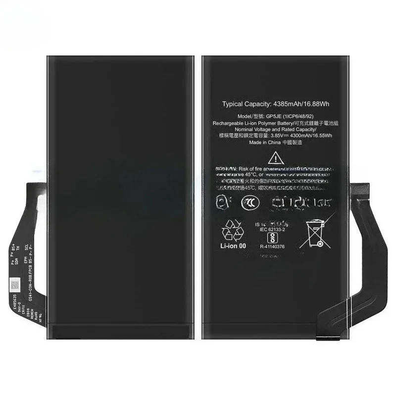 3.85V 4385mAh GP5JE Mobile Phone Battery for Google Pixel 7A Phone Replacement Battery Large Capacity Batteries