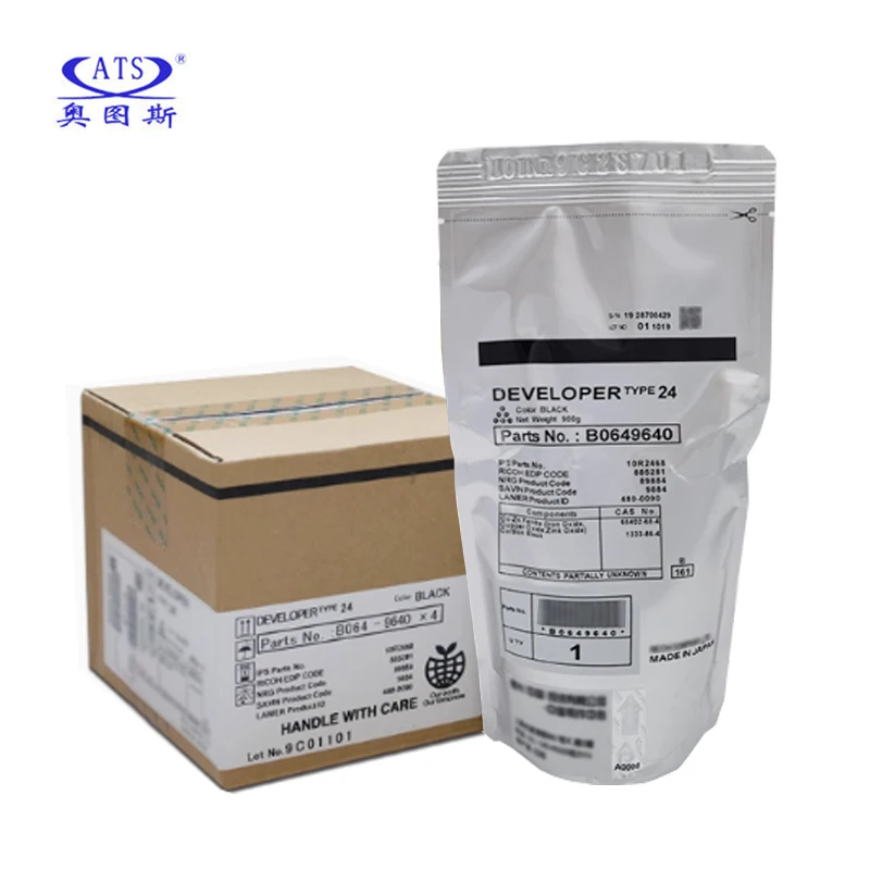

Original 1PC B0649640 Developer Powder Type 24 For Ricoh 1075 2051 2060 2075 MP5500 MP6000 MP6500 MP7500 MP9000 MP8001 MP9001