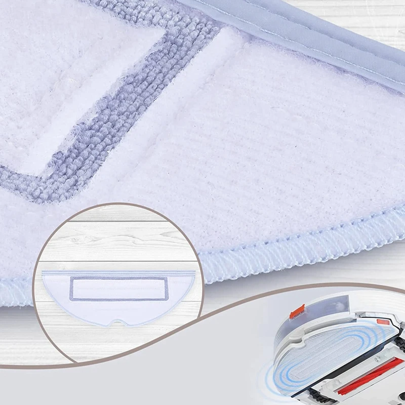 A68M-24 шт. тряпка для швабры для Xiaomi Roborock S7 S7+ S7 Maxv S7 Maxv Plus S7 Maxv Ultra Q7 Max+ Series Запчасти для робота-пылесоса