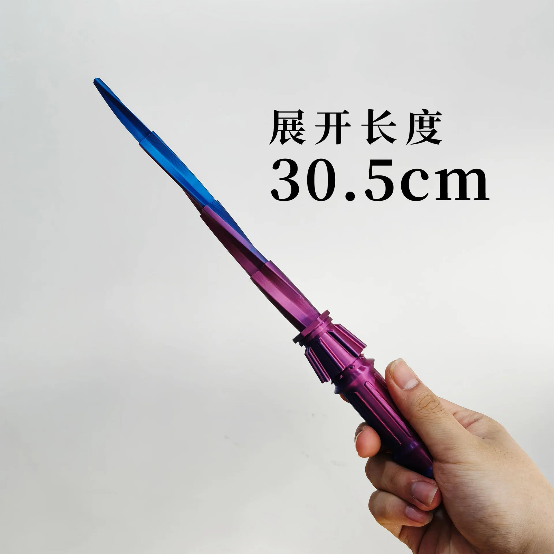 3D พิมพ์จําลองแรงโน้มถ่วงดาบสําหรับเด็ก Retractable ของเล่นมีดพลาสติก 3D การพิมพ์เกลียวดาบคอสเพลย์ Fidget ของเล่นสําหรับชาย