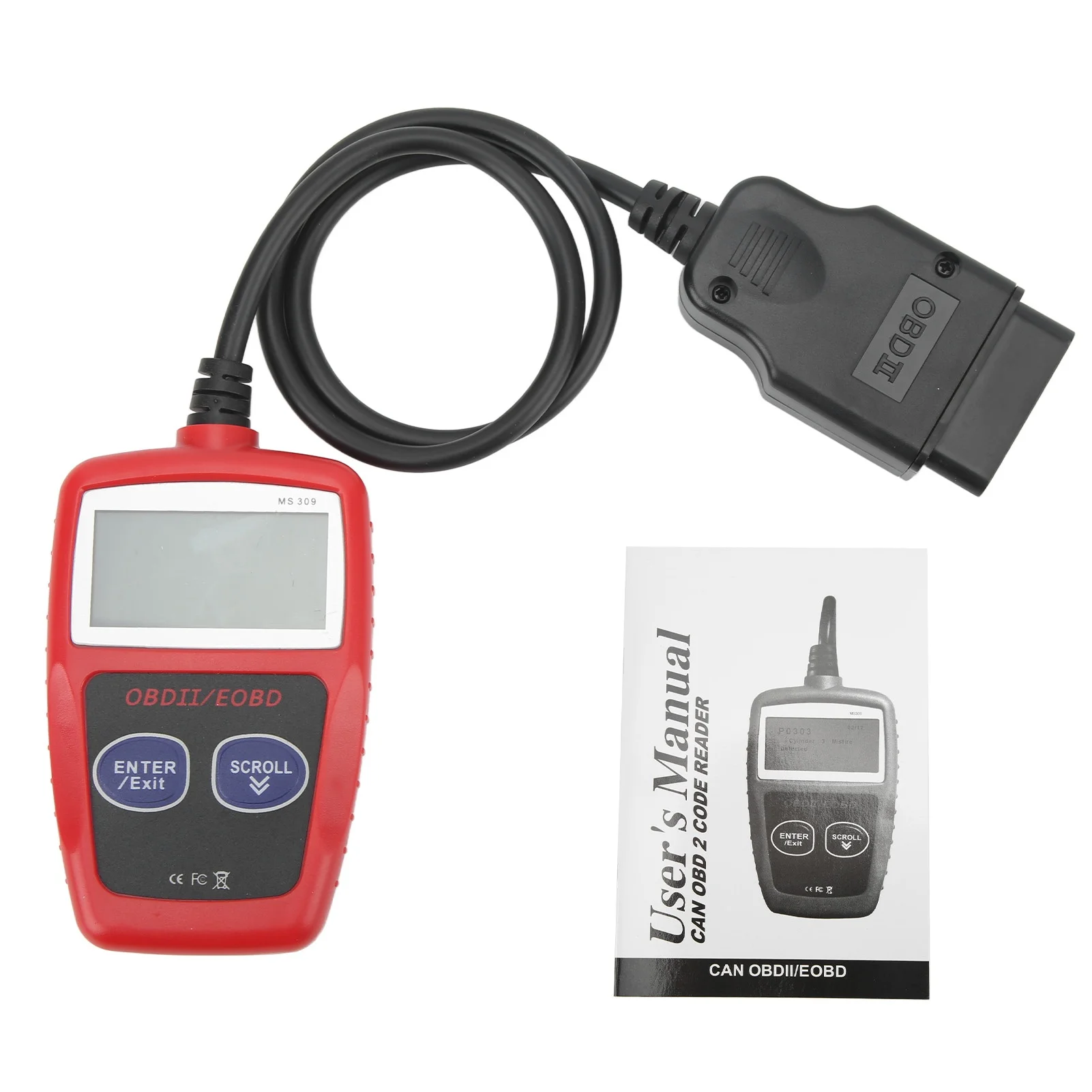 OBD2 Scanner Engine Fault Code Reader OBDII CAN Diagnostic Scan Tool Replacement for Mercedes‑Benz W211 R230