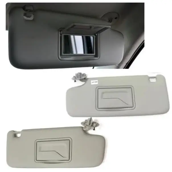 For Chevrolet Aveo Spark /  Sonic / Cruze Interior Sunvisor With Mirror Front visor assembly For Daewoo Matiz  Car accessories
