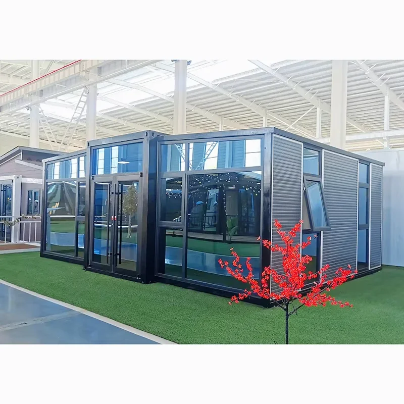 20ft Factory Direct Supply Folding Expandable Container House Prefab Modular Home Luxury Villa Prefabricated Tiny Home