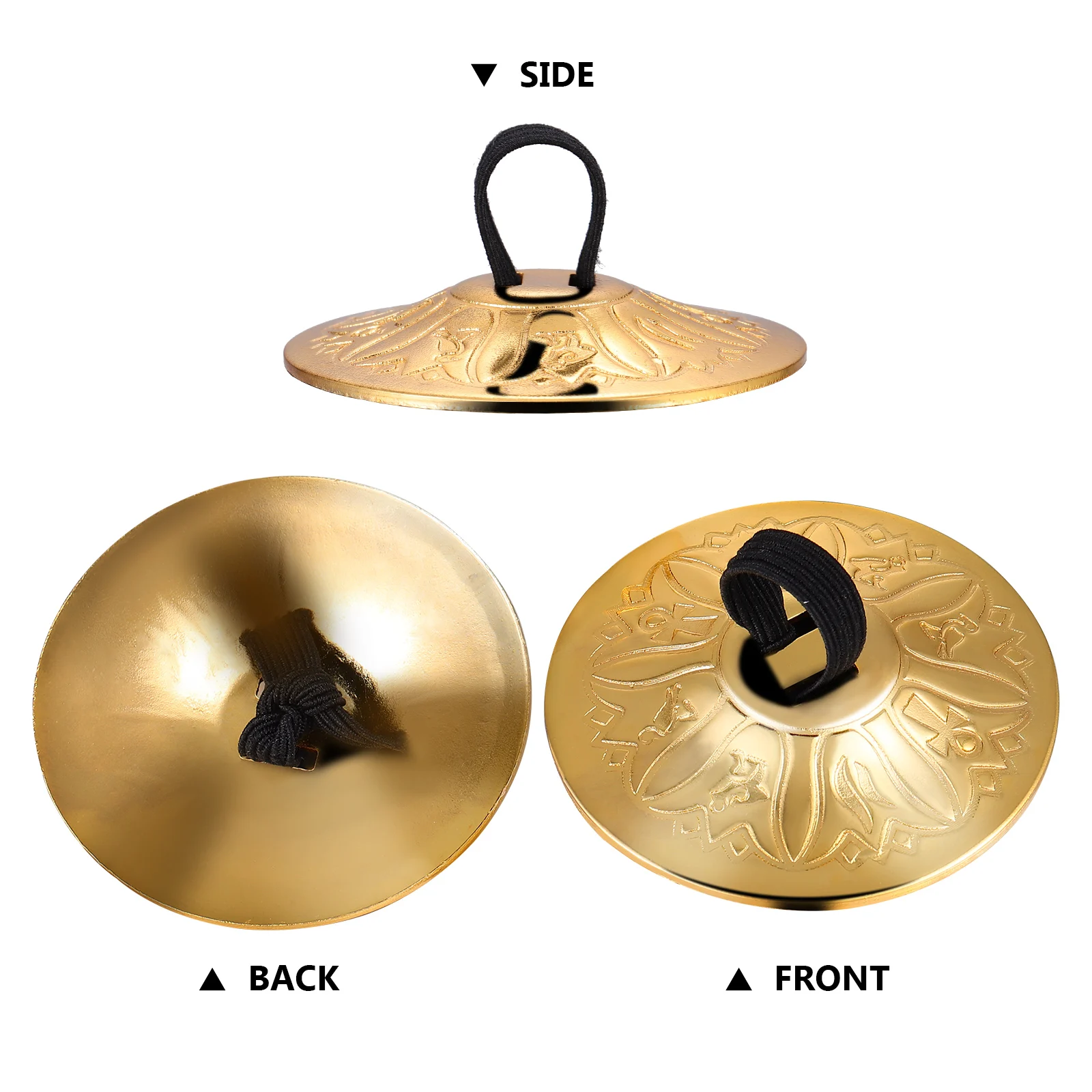 

Low Volume Cymbals Mini Finger Copper Band Brass Small Percussion Instruments Child