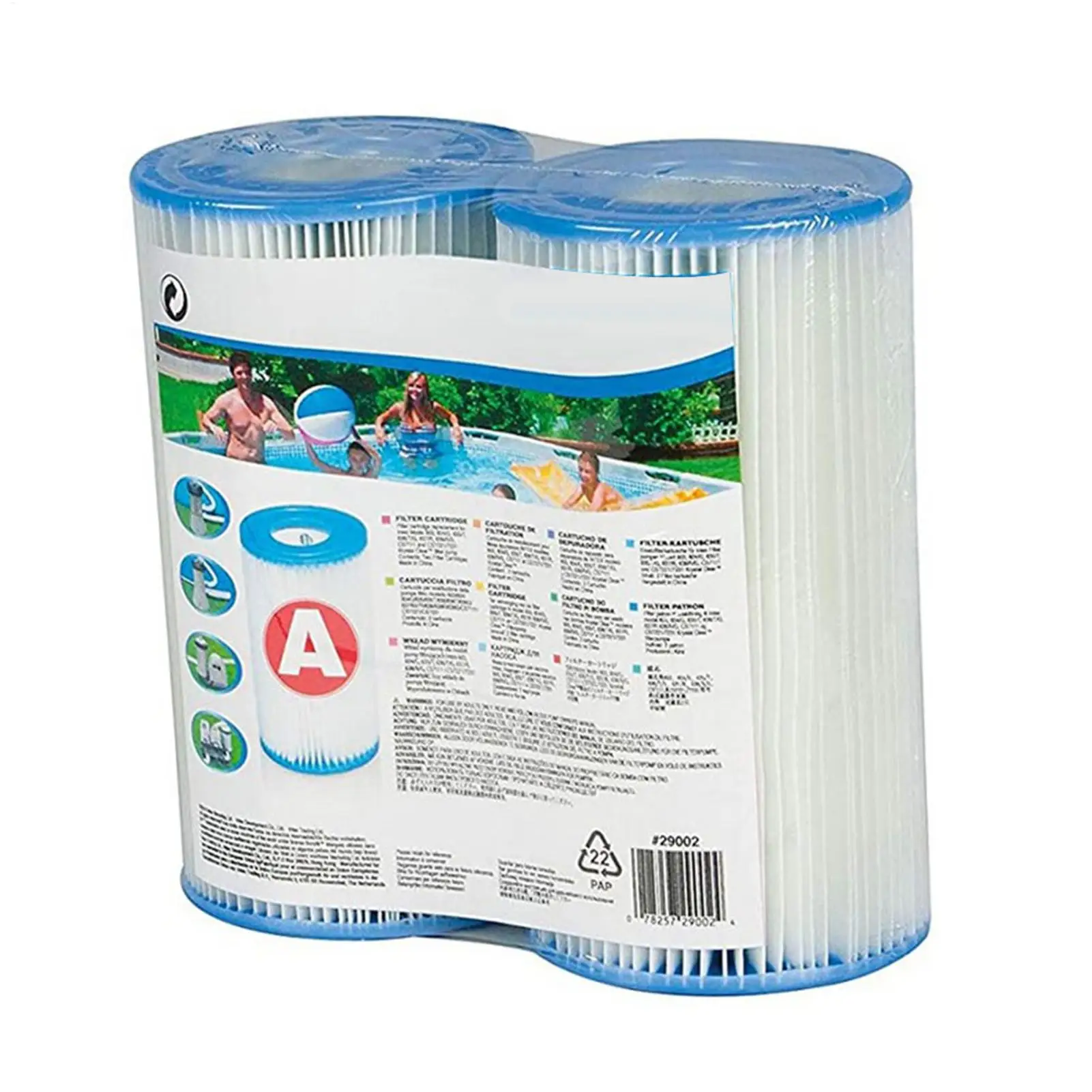 Type A or Type C Filter Cartridge Pool Replacement Filter Cartridge for Swimming Pool Daily Care