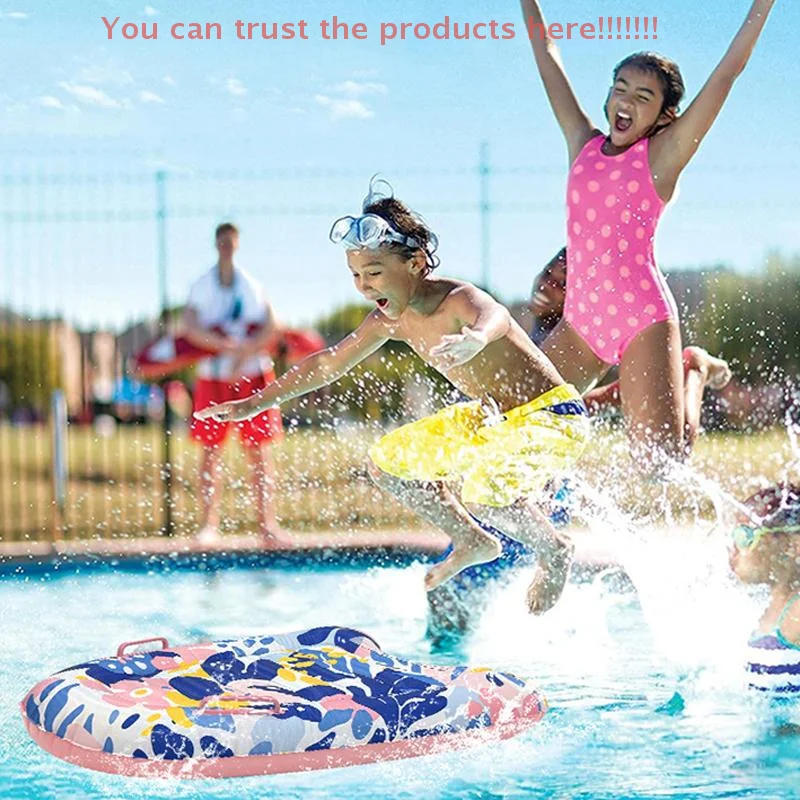 

1Pc PVC Inflatable Surfboard With Handle Floating Surfboard Folding Surfing Body Board Summer For Beach Swimming Floating