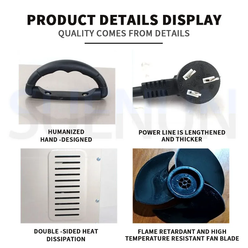 Высокомощный промышленный вентилятор отопления, квадратный электрический вентилятор отопления, заводское изоляционное оборудование, нагреватель, вентилятор горячего воздуха, отопление F