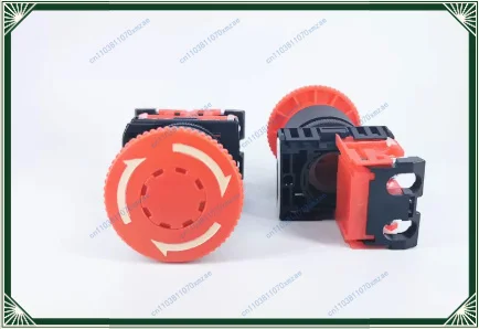 1PC  AR22VOR-11R/02R Emergency Stop Button Switch Mushroom Self-locking  Accessories