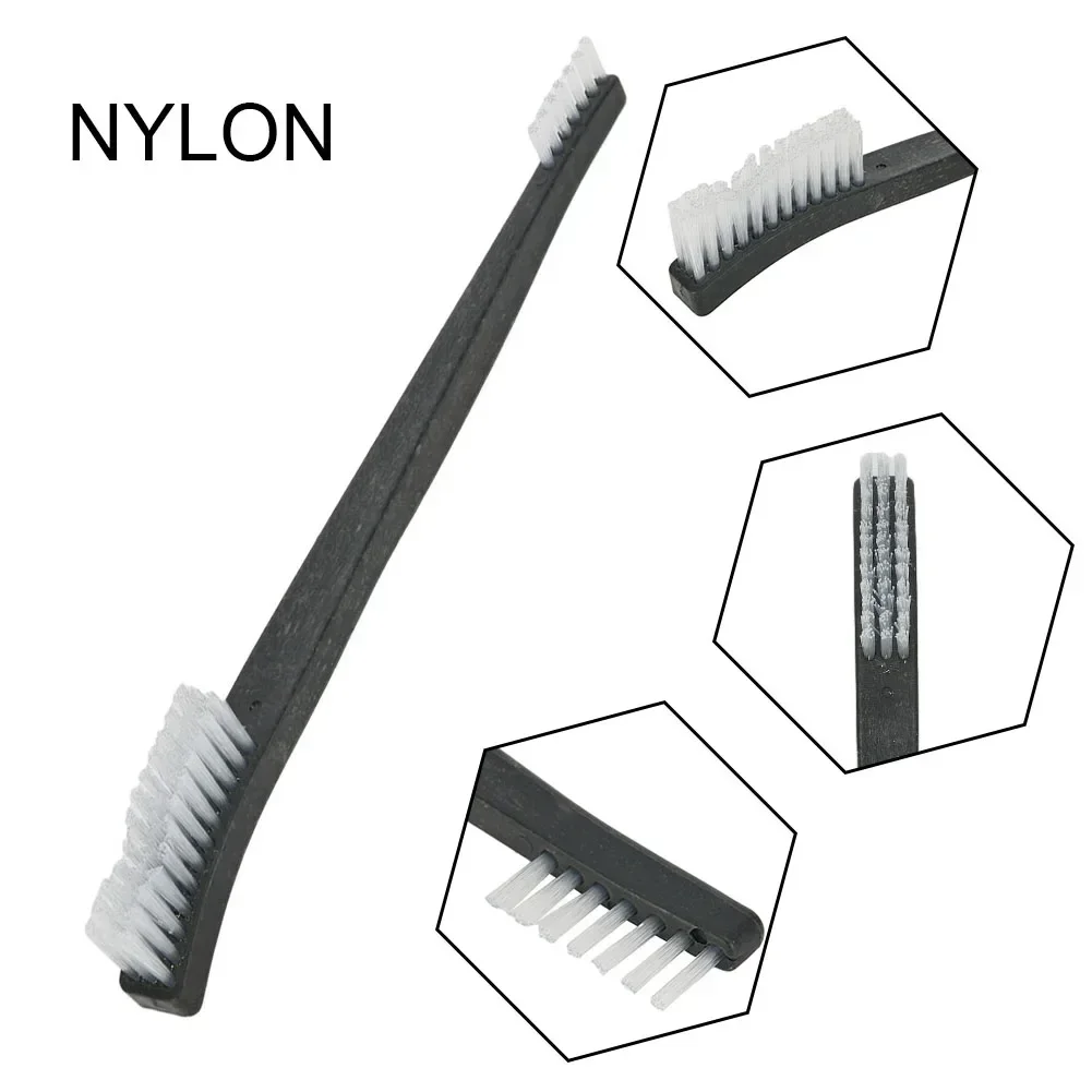 Brosse D.lique en Acier Inoxydable, Cuivre et Nylon, pour Enlever la Rouille et Polir les Livres, Kit d\'Outils pour la Maison, 1 Pièce