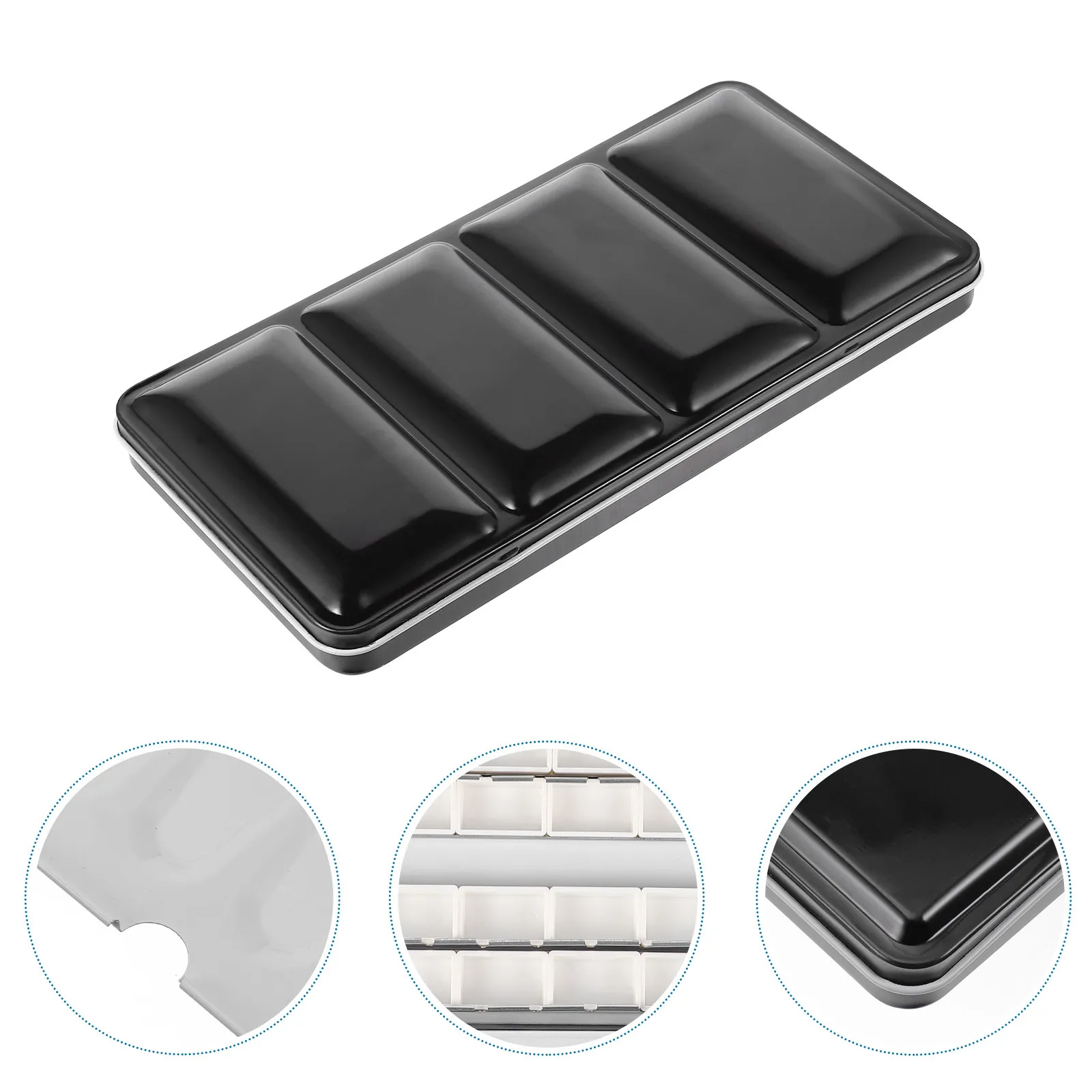 1set-professional-empty-metal-paint-box-lid-watercolor-pan-organizer-compact-lightweight-large-capacity-pigment