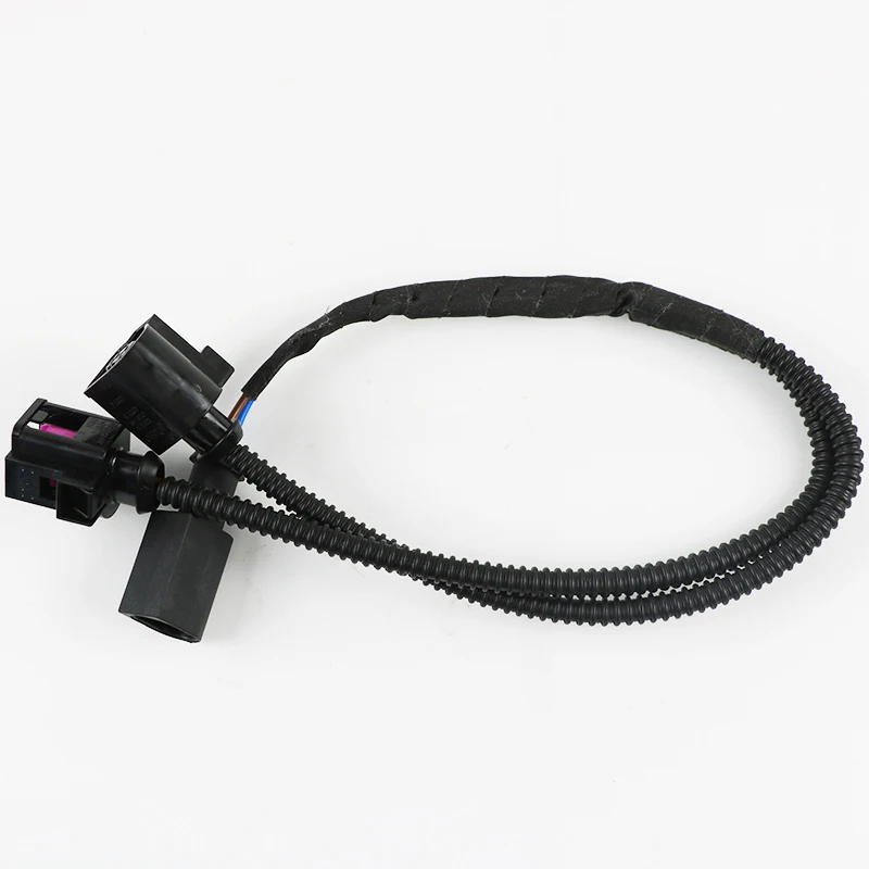 Para VW Jette Polo GLOF 6 Bora Fabia Cable de bocina de tono alto y bajo enchufe de bocina de caracol una salida dos arnés