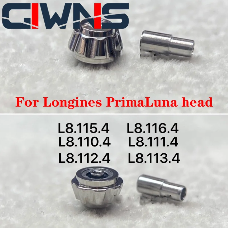 For Longines PrimaLuna L8.115.4 L8.116.4 Watch Head Crown Accessories