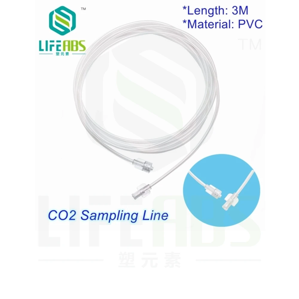 

Luer Female and Luer Male Connector Disposable Medical Pvc Co2 Sampling Tube Disposable Sampling Tube for Ecto2 Module