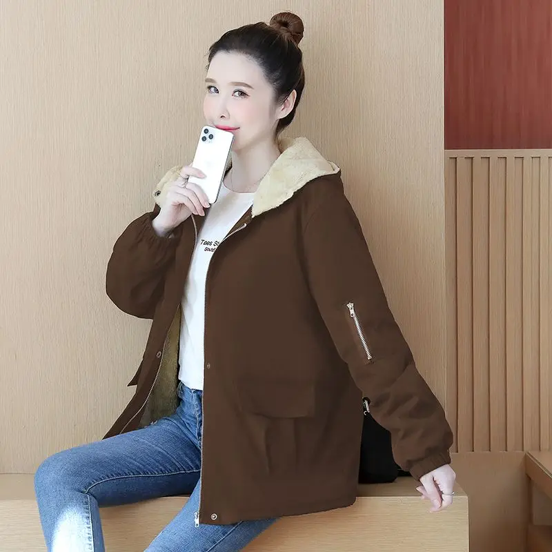 Cheap Wholesale Waterproof Autumn Winter Fashion Casual Women Overcoat Warm Jacket Thick Long Lady Coats Female  Parkas L149