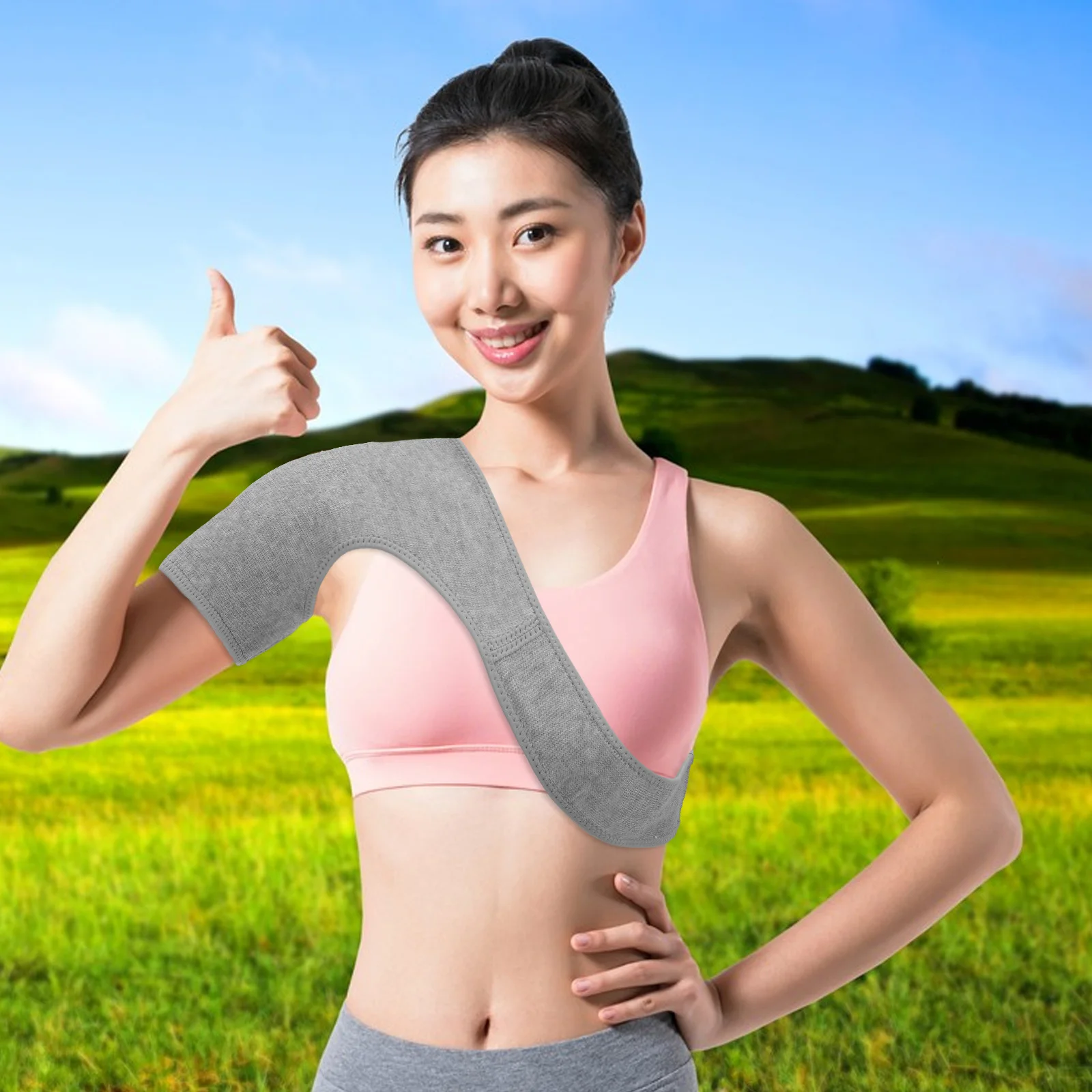 

Теплая шаль на все сезоны, легкая поддержка плеч, регулируемая унисекс, дышащая шея, облегчение боли, снаряжение для улицы