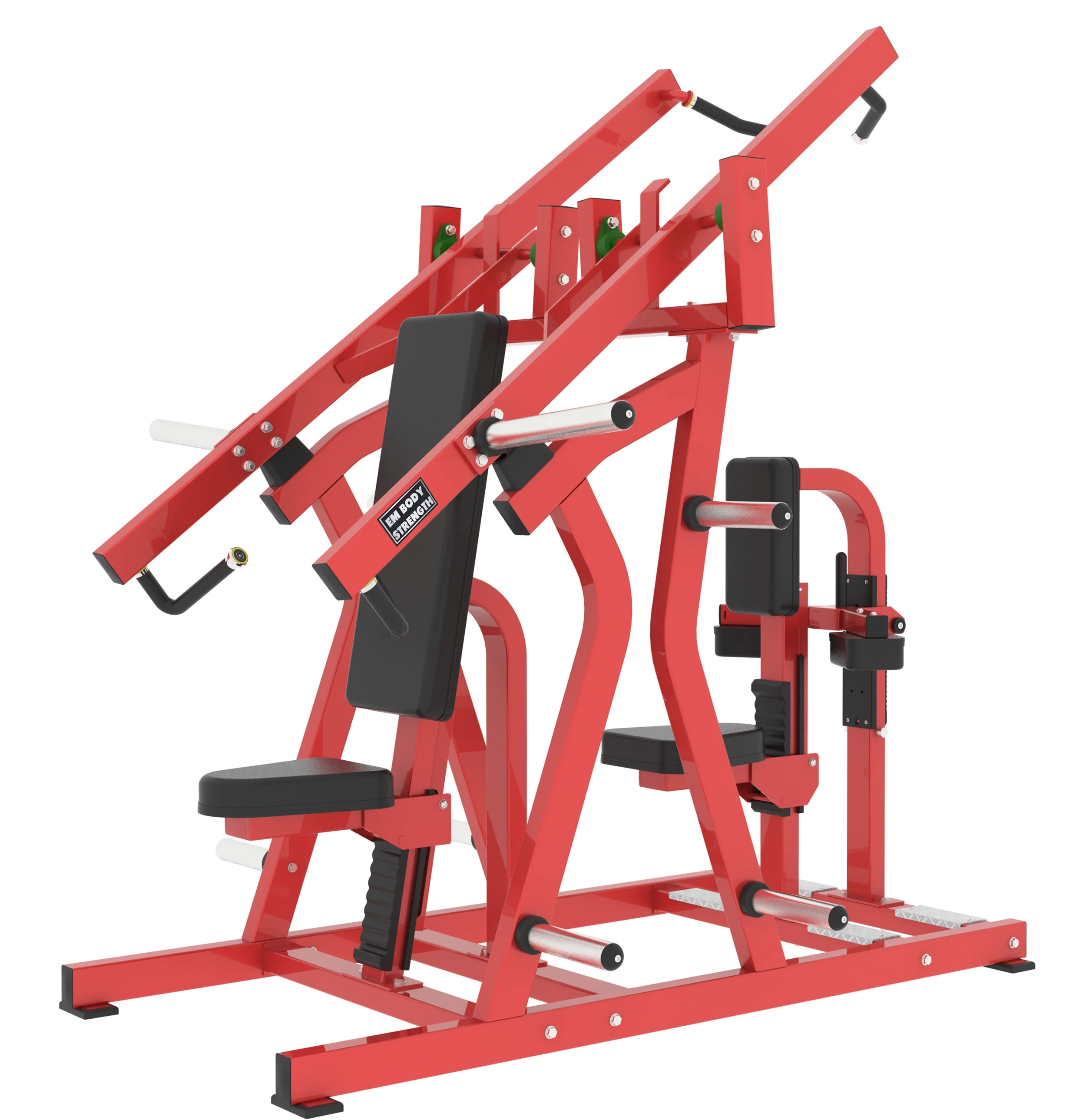 Strength Plate-loaded Machine Body Building Equipment Iso-Lateral Chest Back EM909