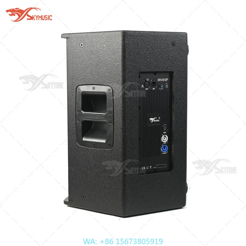 

Активный сценический монитор SRX812P с одним 12-дюймовым динамиком, звуковая система PA, активные сценические колонки