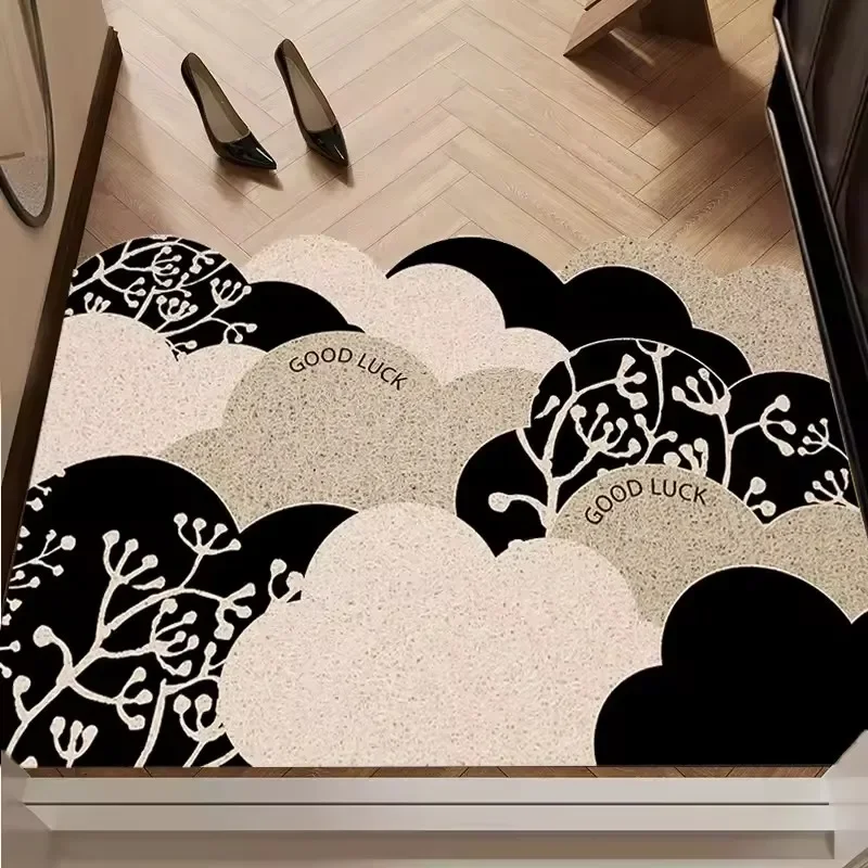 Home Welcome Doormat Entrance Hallway Carpet Rectangle Cuttable Printed Bath Non-Slip Floor Rugs Front Door Mat Indoor Rugs Mat