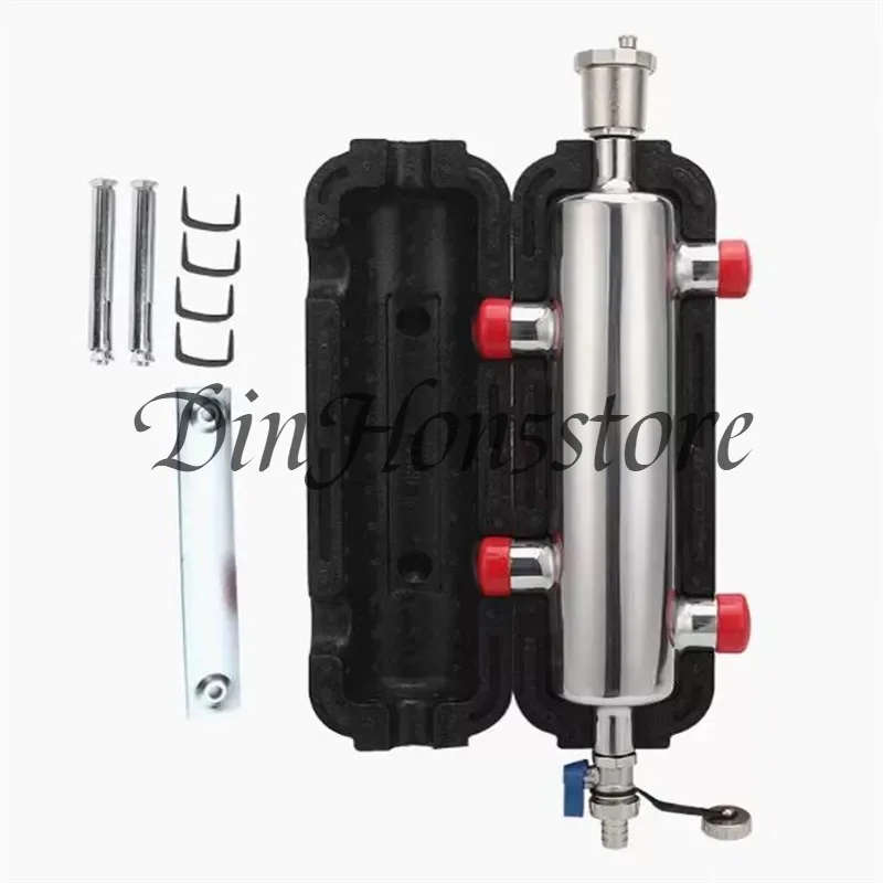 Gas Wall-Hung Boiler Condensing Furnace Floor Heating 304 Stainless Steel Decoupling Tank Coupling Tank Hydraulic Pressure