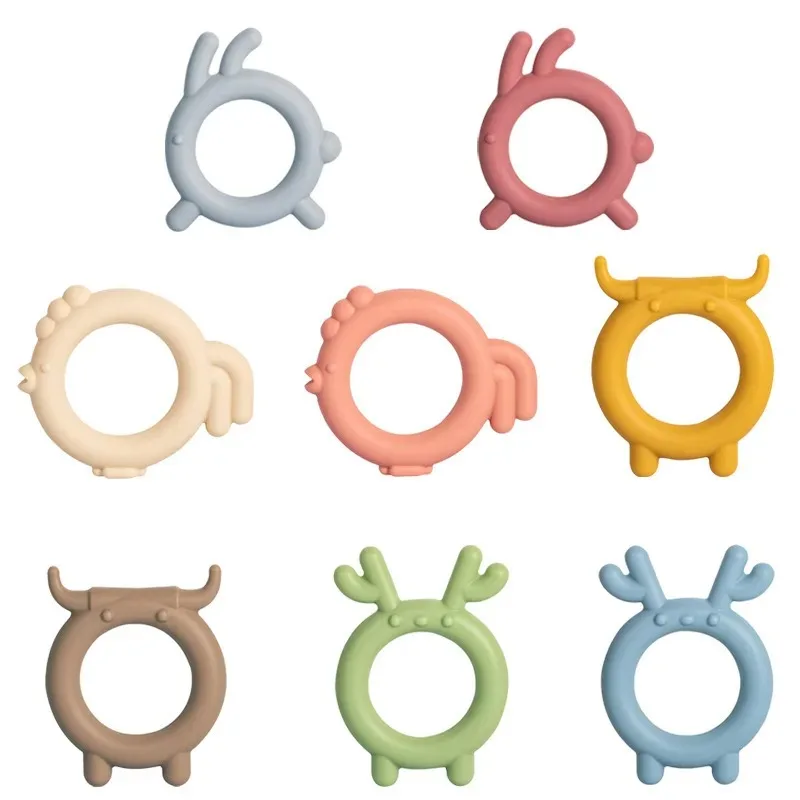 

1/8 шт. детские силиконовые прорезыватели, детский браслет для прорезывания зубов, успокаивающая игрушка для прорезывания зубов, перчатки с героями мультфильмов, против еды рук