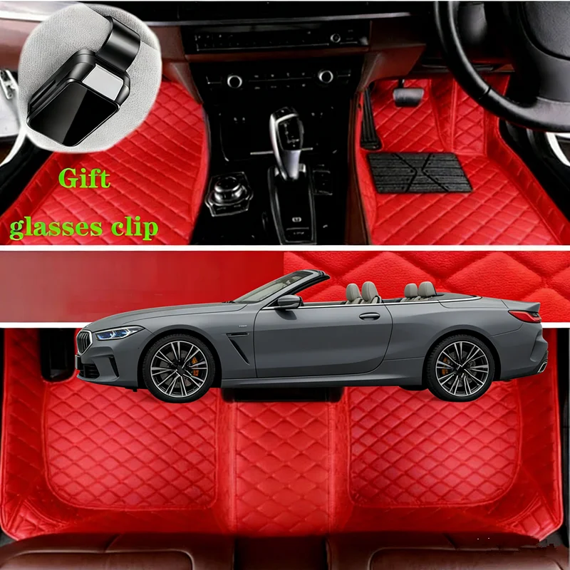 

Custom Fit For BMW 8 Series G14/M8 Convertible 2019-2026 Car Floor Mats Car Accessories Carpets Covers Left /Right Hand Drive