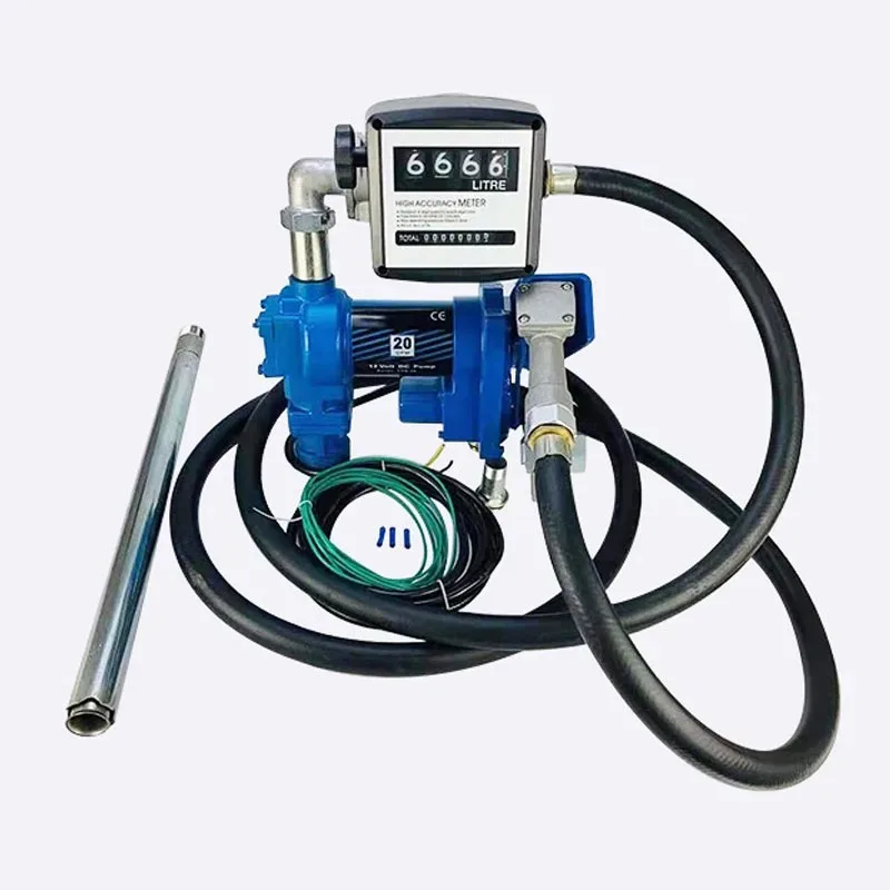 

Drum Barrel 40LPM DC12V/24V Ex-Proof Electric Petrol Transfer Pump Kit with Mechanical Flow Meter