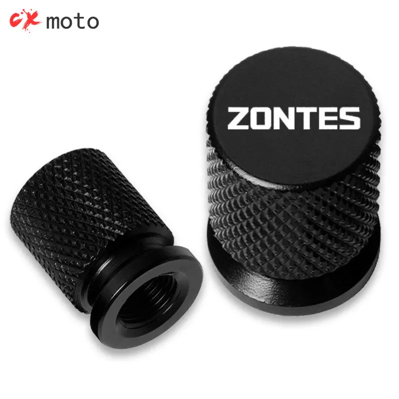 Motorcycle Wheel Tire Valve Caps Tyre Stem Covers For Zontes Shengshi 310R 310X 310V 310 t2 G1 125 U1 U 155 ZT 125 T310 350E 350