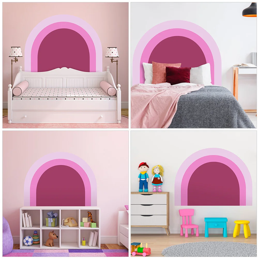 

Wall Decals Geometric Wallpaper Adhesive Decor Peel and Stick The Circle Stickers Living Room Pvc