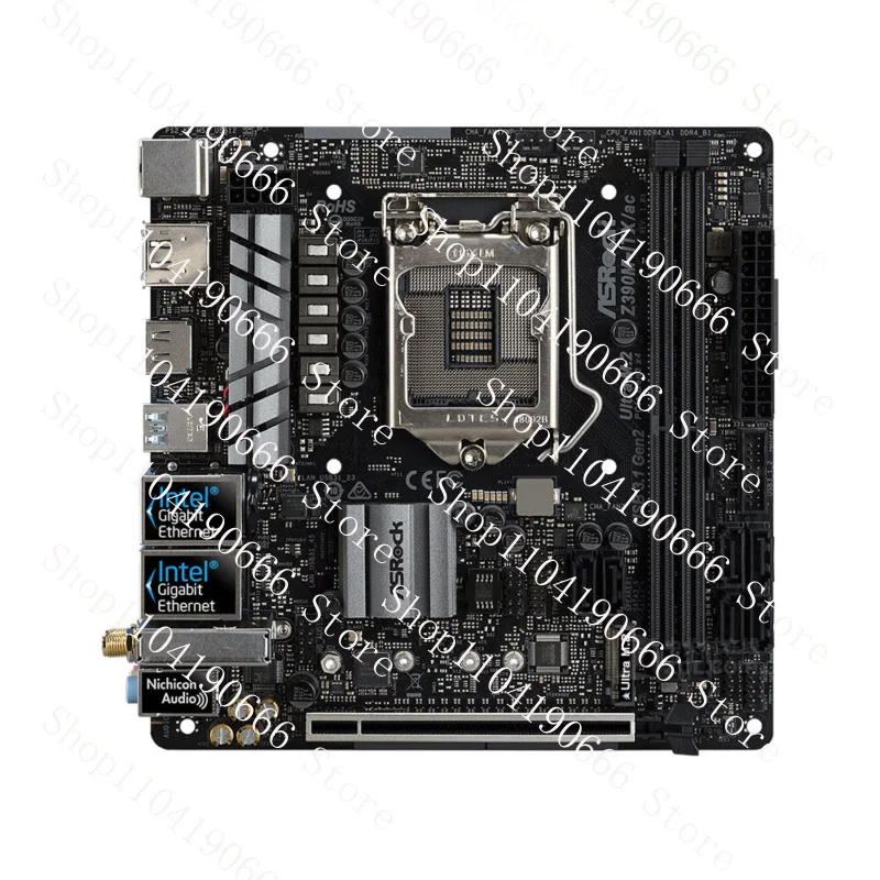 

For ASROCK Z390M ITX/AC motherboard Z390 LGA1151 DDR4 64G HDMI+DP M-ITX Tested XYG