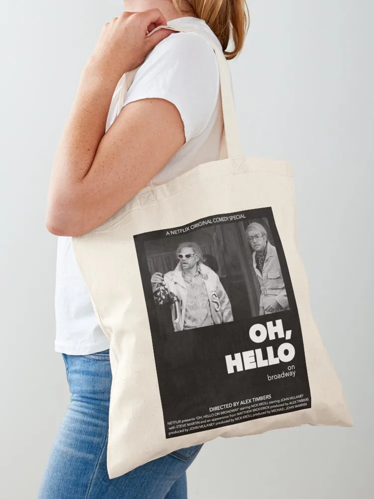 

Oh, Hello A24 style movie poster - Indie - Down By Law inspired poster Tote Bag tote bag tote bags cloth bags