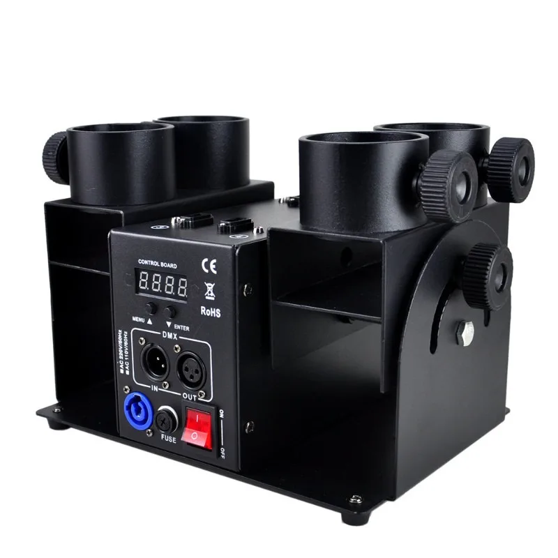 4 Tube Remote Confetti Blaster Stage Color Paper Shooter Machine For Wedding Celebration Party Performance Atmosphere Equipment
